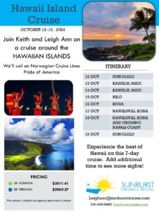 NCL HAWAII | Sunburst Cruises and Travel